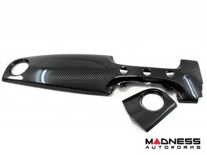 FIAT 500 Custom Dashboard - Carbon Fiber - RHD